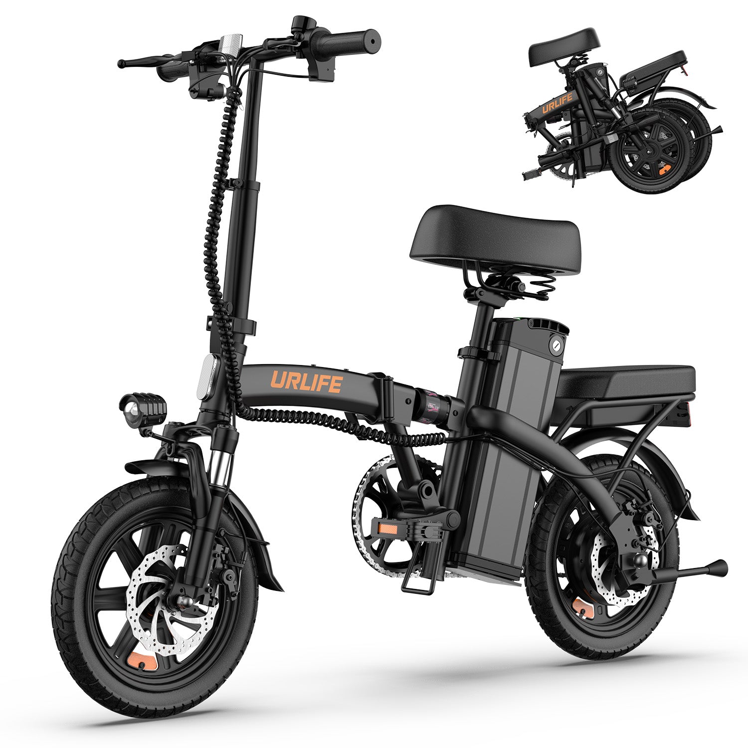 URLIFE F1L 14 INCH ELECTRIC FOLDING BIKE
