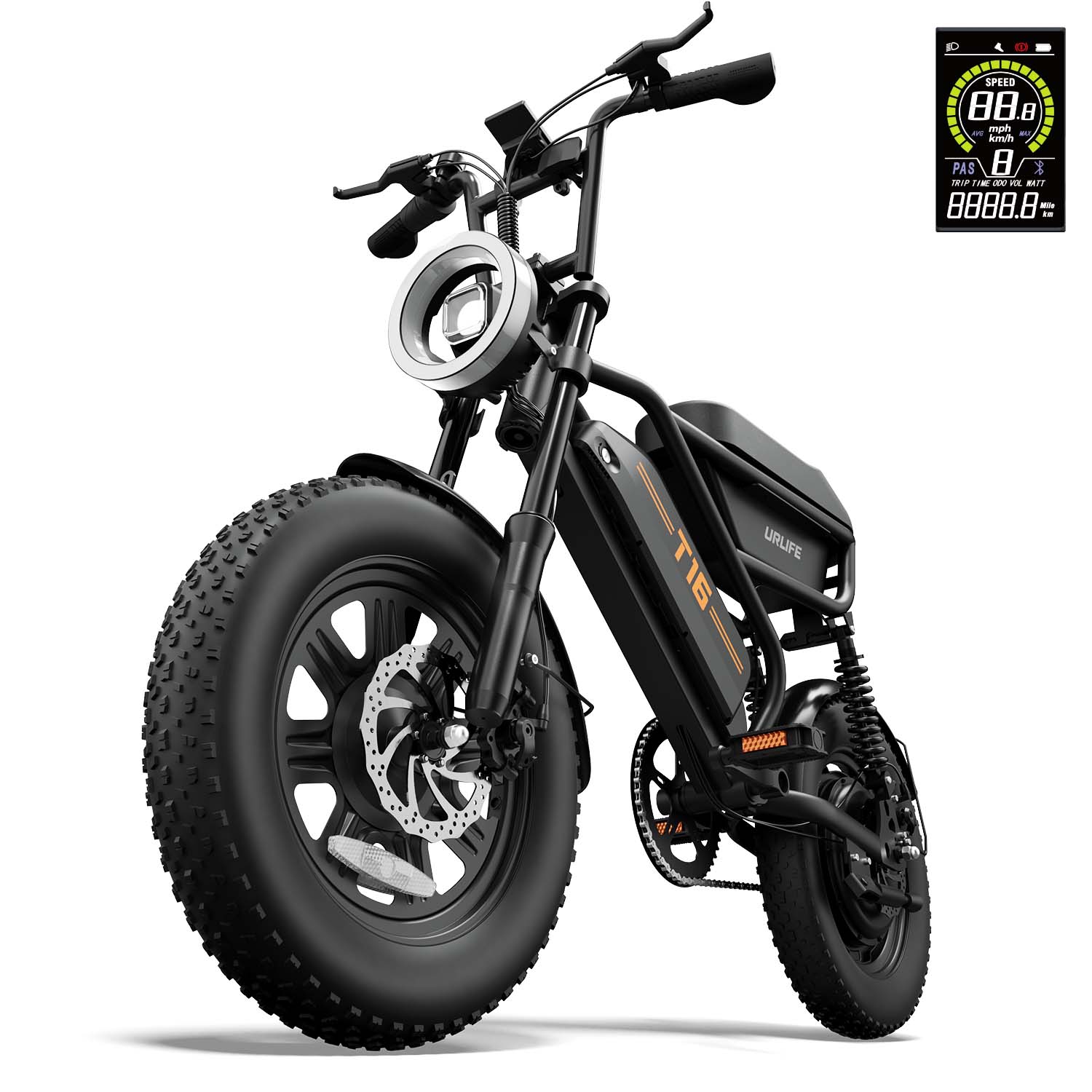 URLIFE T16 16*3.0 Inch Electric Bike