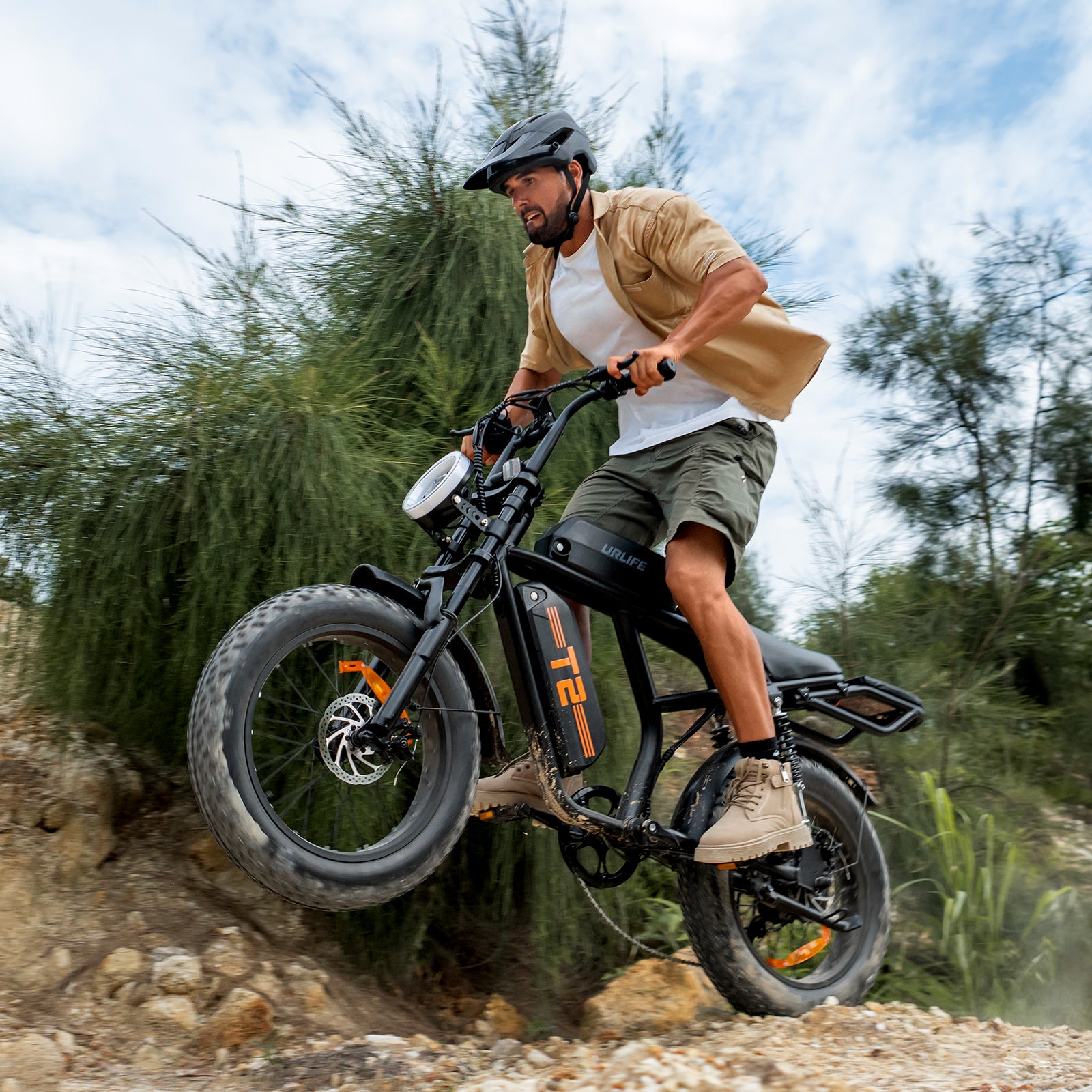 URLIFE T2 20*4.0 Inch Fat Tire Electric Bike