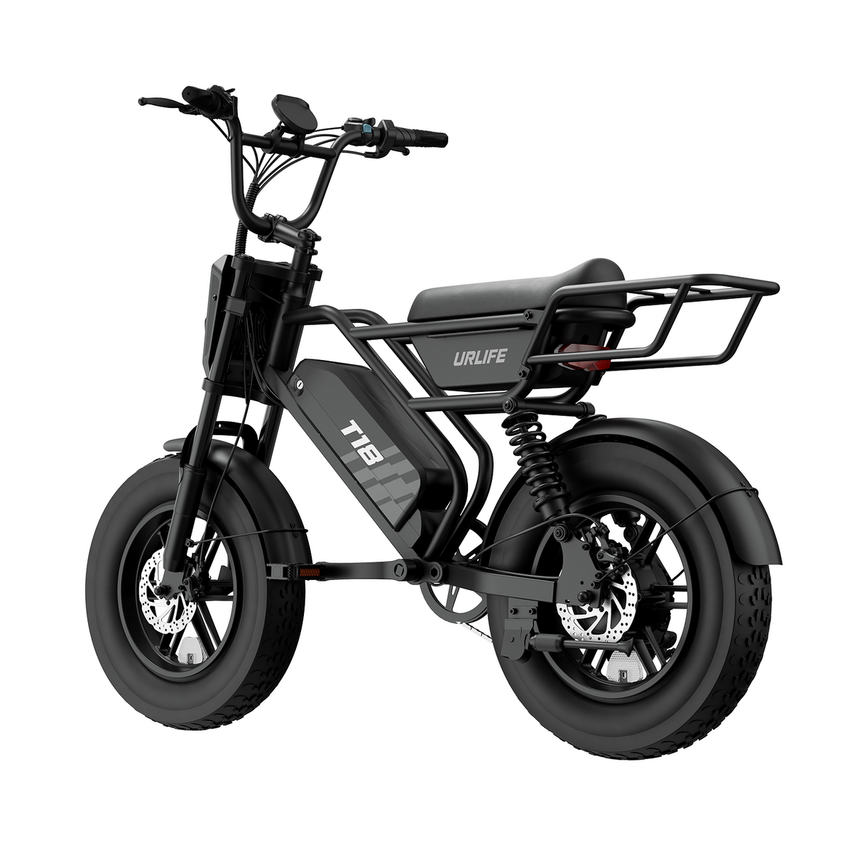 URLIFE T18 16" Fat Tire 48V 15.6Ah Electric Bike