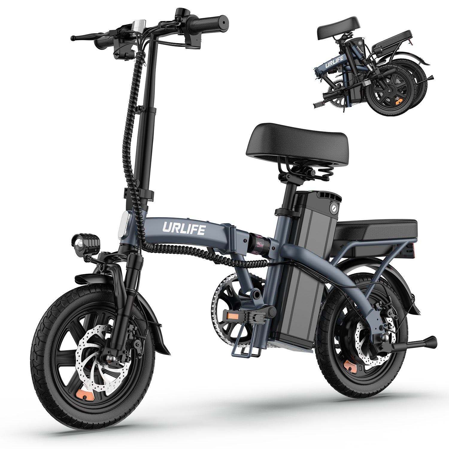 URLIFE F1L 14 INCH ELECTRIC FOLDING BIKE