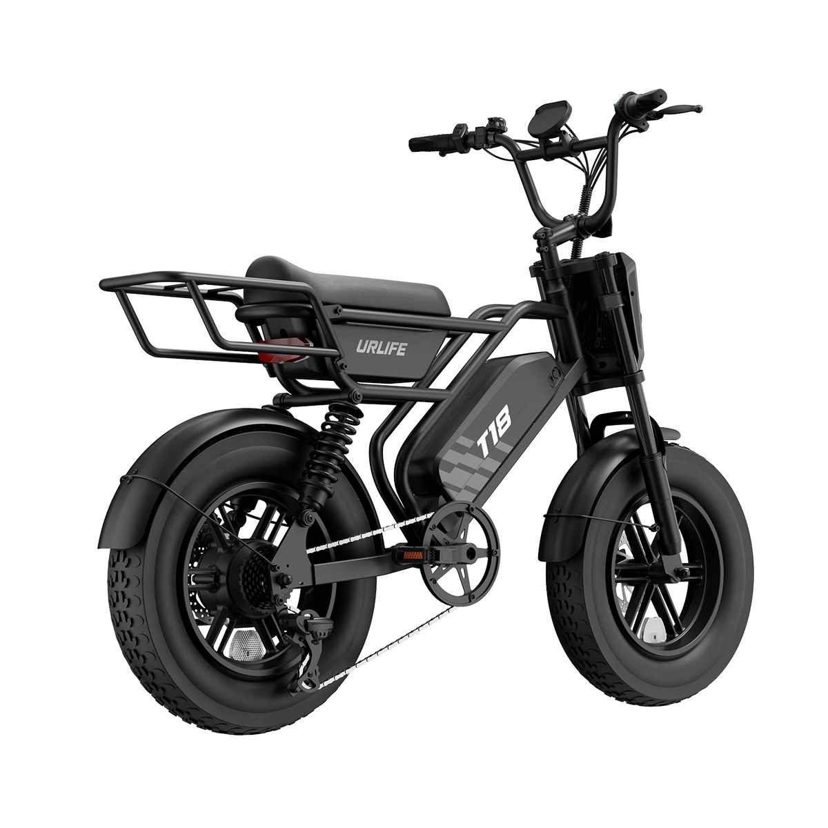 URLIFE T18 16" Fat Tire 48V 15.6Ah Electric Bike