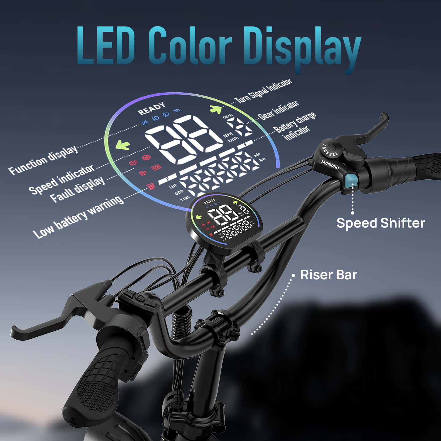 URLIFE T5 20*4.0 Inch Fat Tire Electric Bike