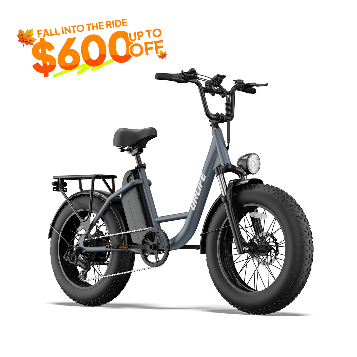 URLIFE E20 Pro 20*4.0 Inch Fat Tire Electric Bike