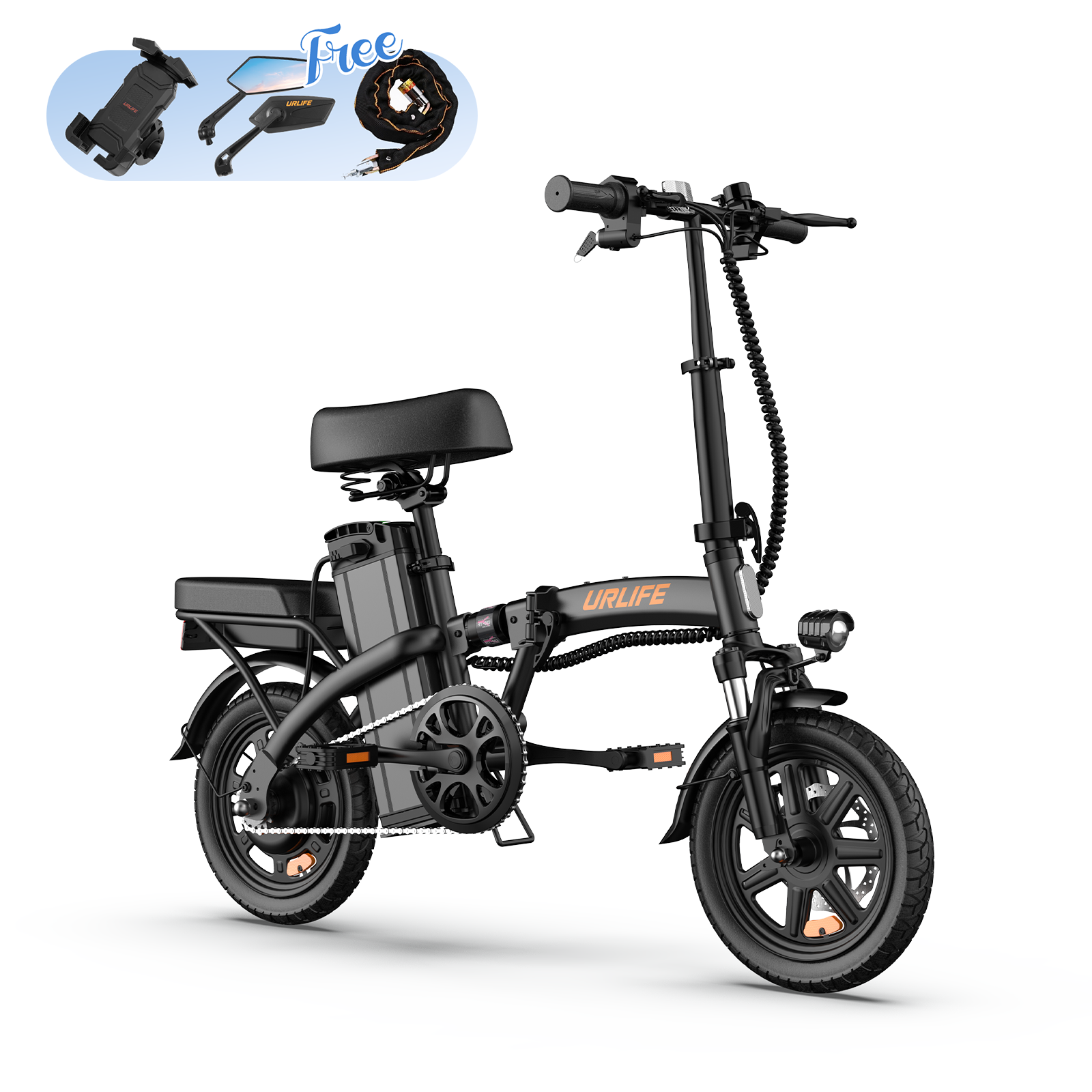 URLIFE F1L 14 Inch Electric Folding Bike