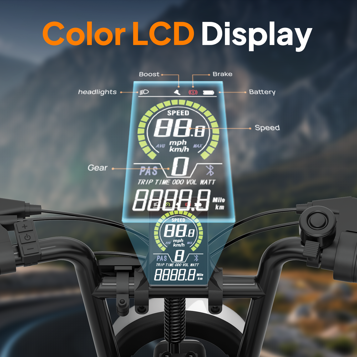 URLIFE T16 16*3.0 Inch Electric Bike