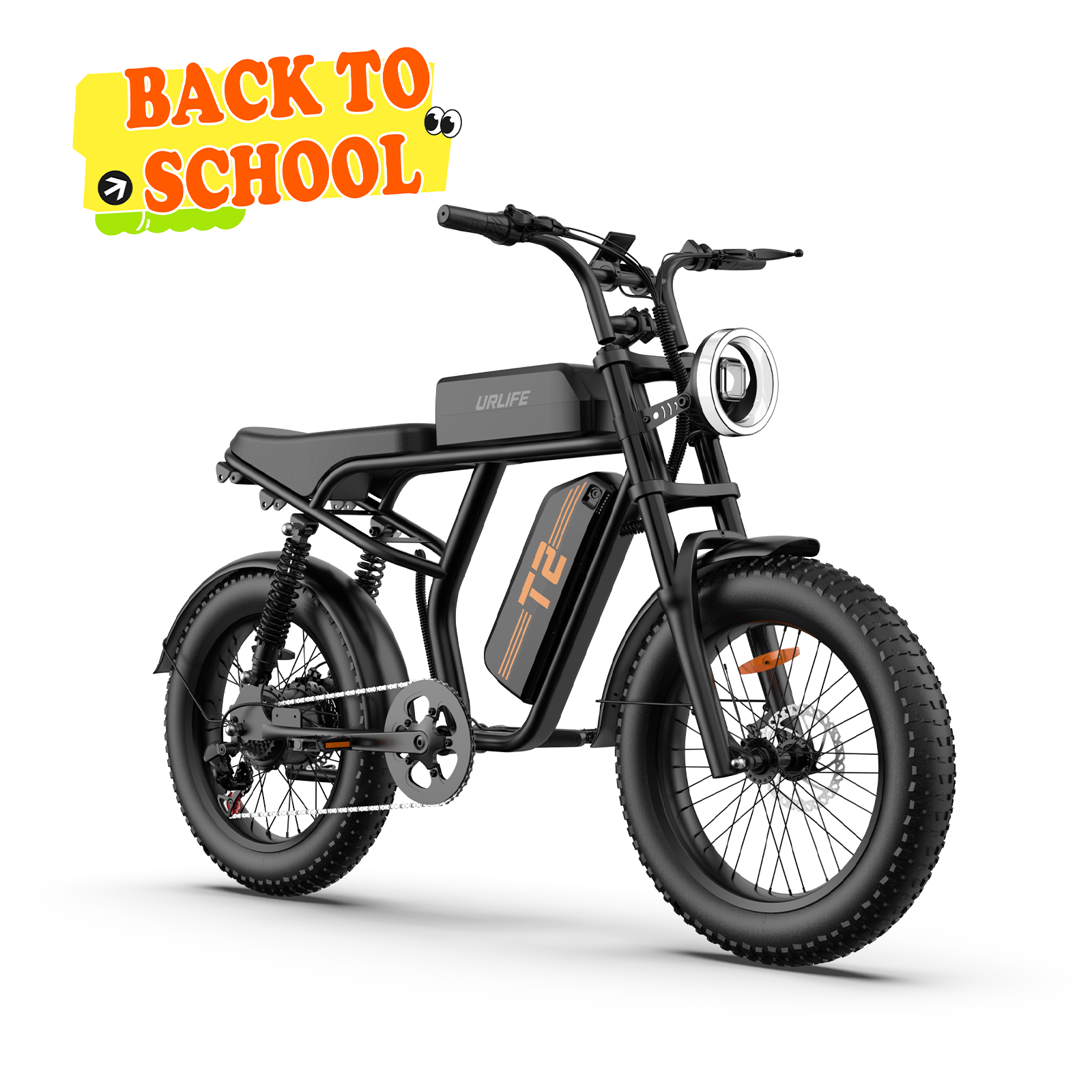 URLIFE T2 20*4.0 Inch Fat Tire Electric Bike