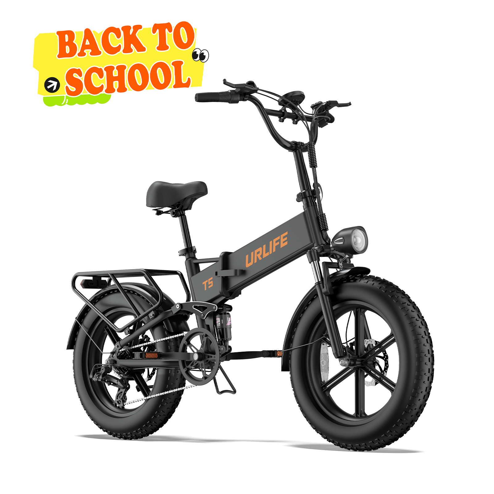 URLIFE T5 20*4.0 Inch Fat Tire Electric Bike