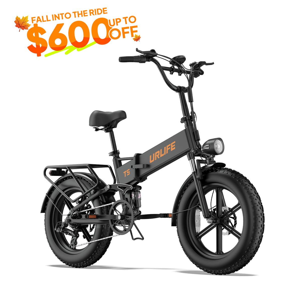 URLIFE T5 20*4.0 Inch Fat Tire Electric Bike
