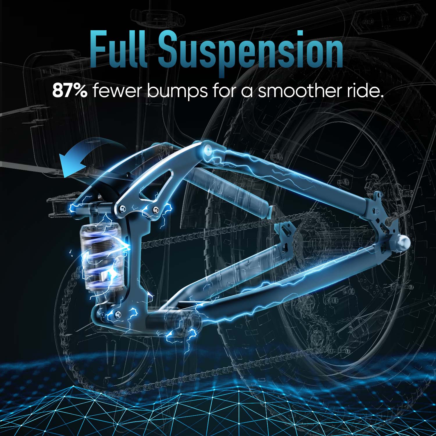 URLIFE T5 20*4.0 Inch Fat Tire Electric Bike