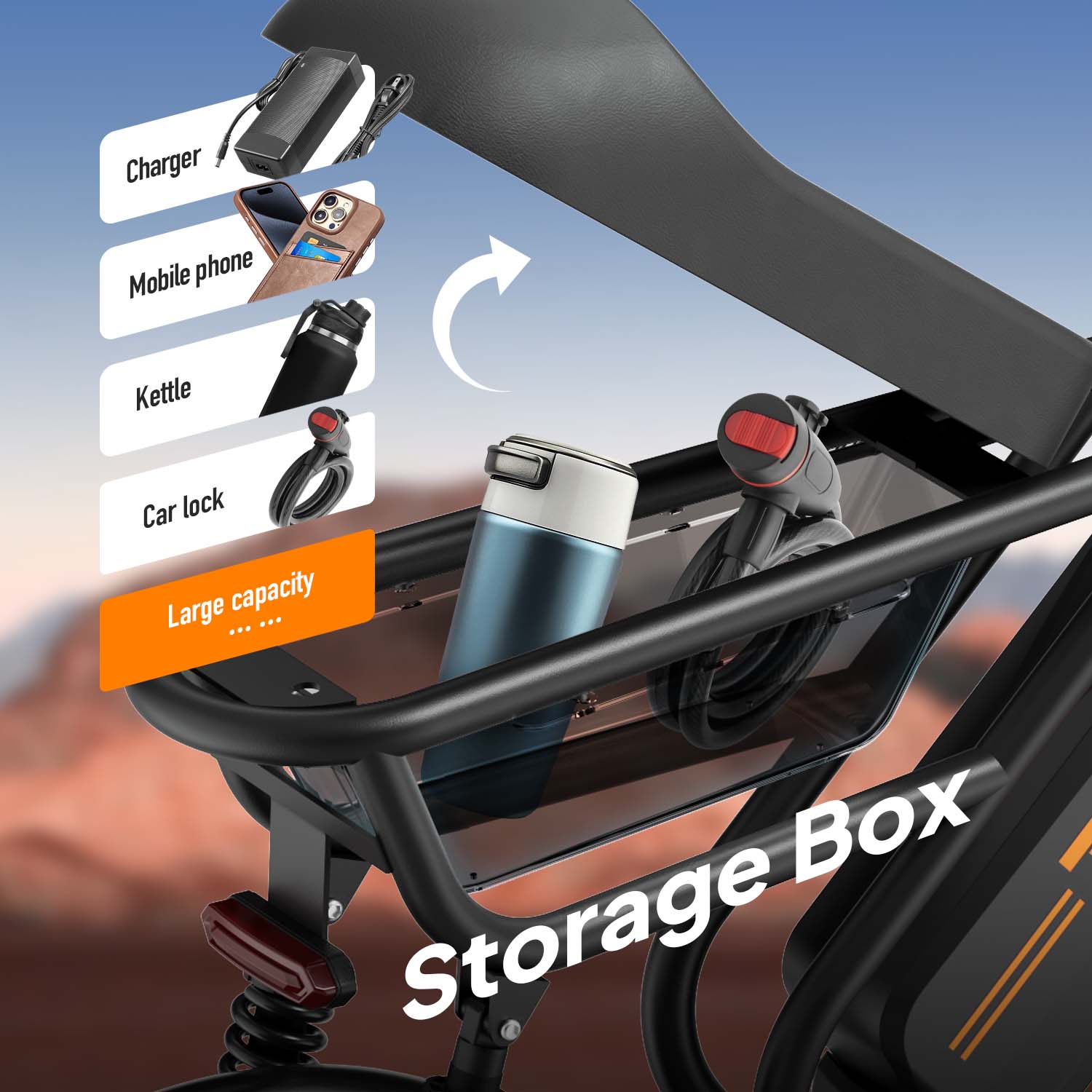 URLIFE T16 16*3.0 Inch Electric Bike