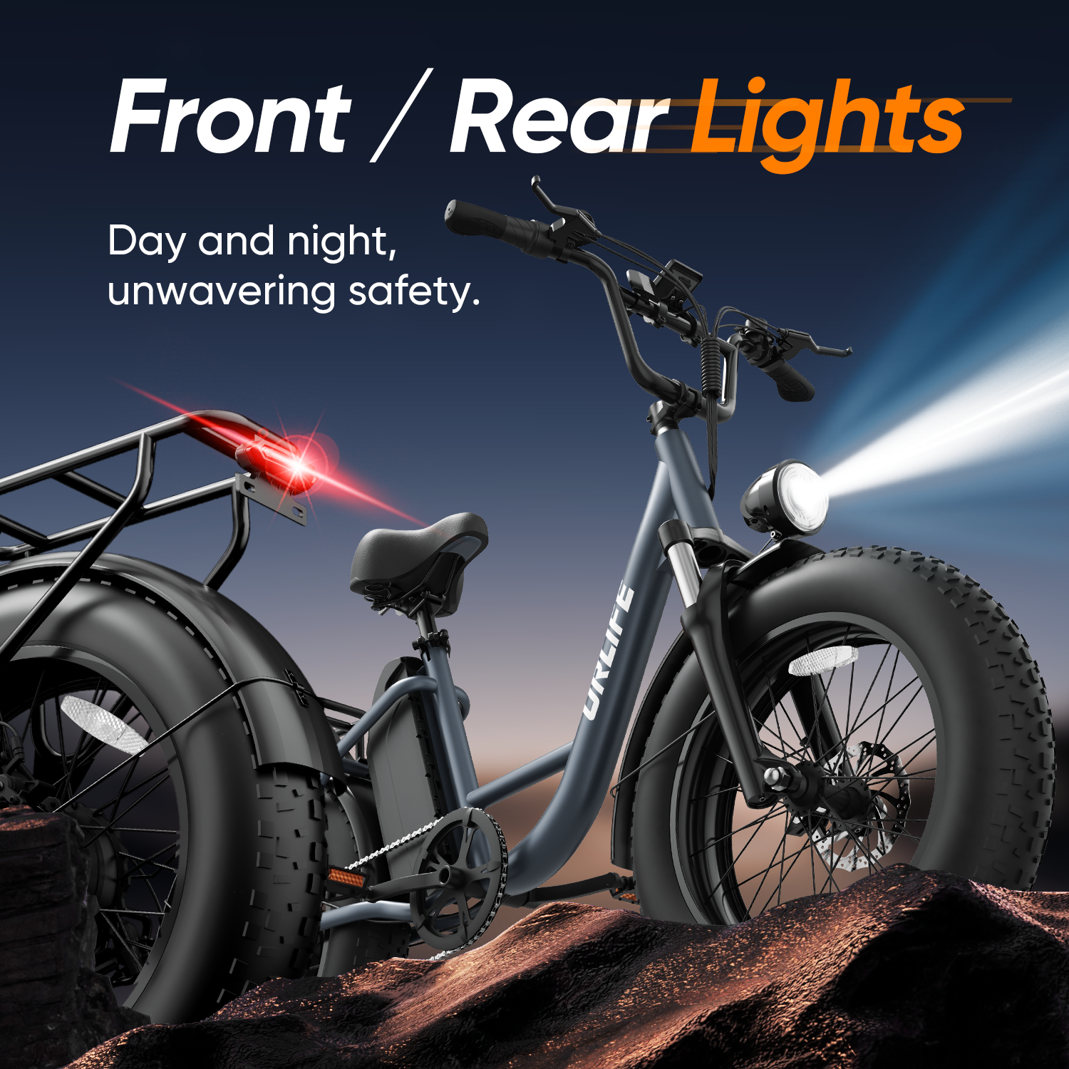 URLIFE E20 Pro 20*4.0 Inch Fat Tire Electric Bike