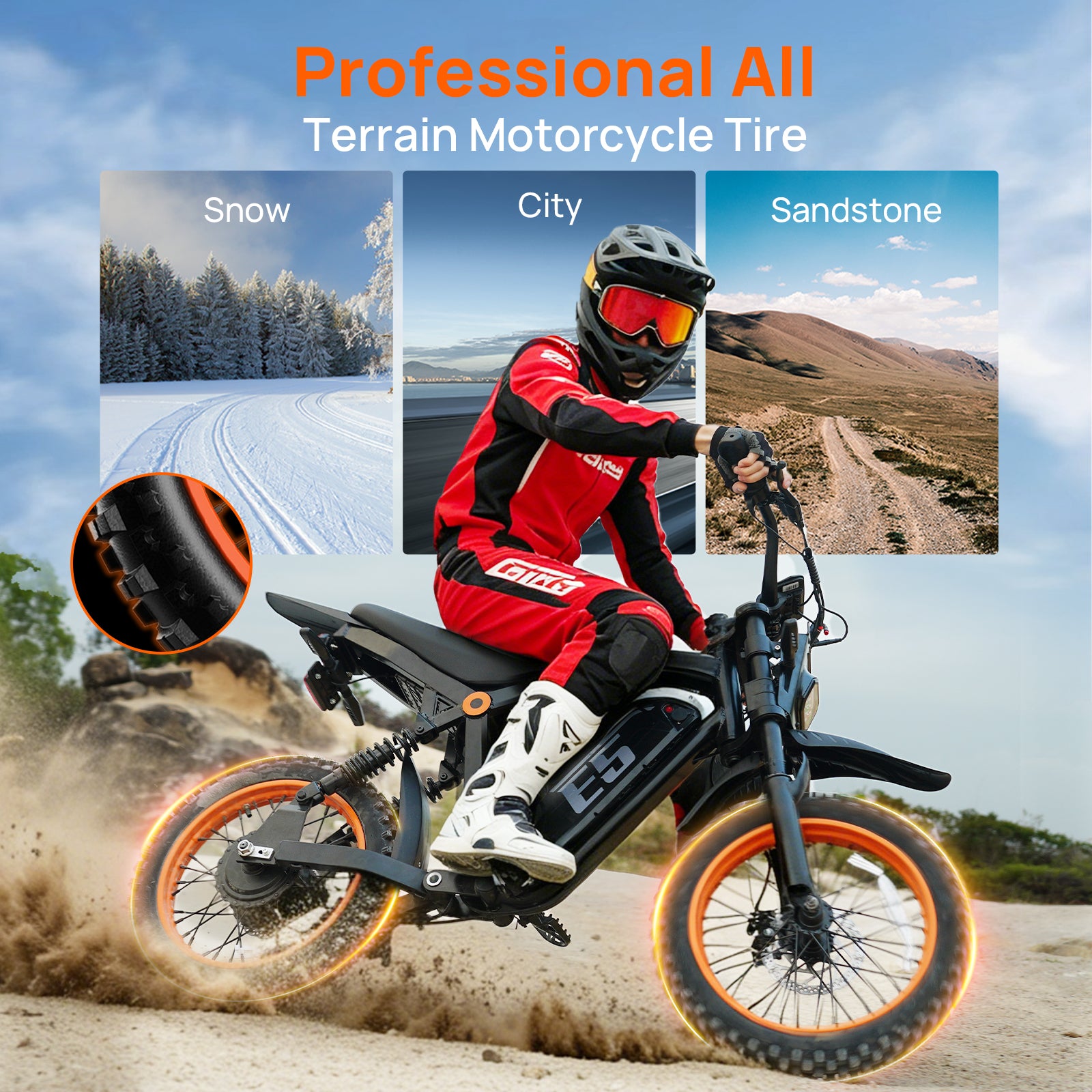 E5 Electric Dirt Bike For Teens & Adults
