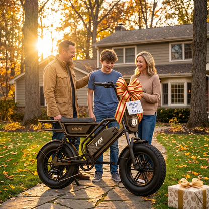 URLIFE T18 16" Fat Tire 48V 15.6Ah Electric Bike