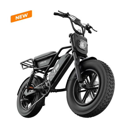 URLIFE T18 16" Fat Tire 48V 15.6Ah Electric Bike