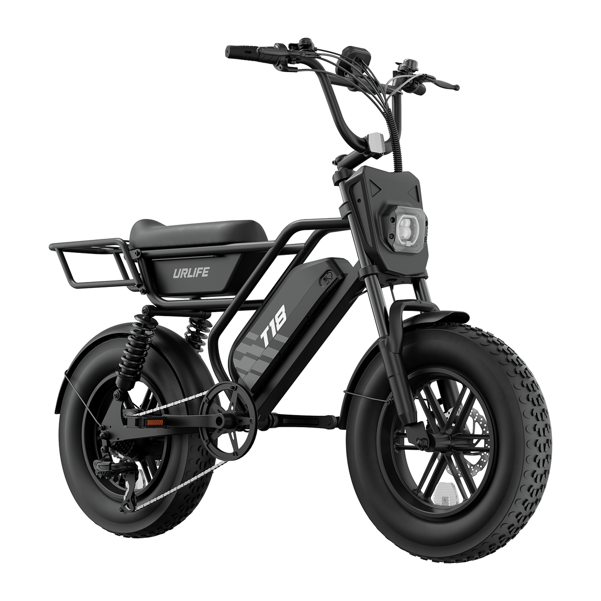 URLIFE T18 16" Fat Tire 48V 15.6Ah Electric Bike