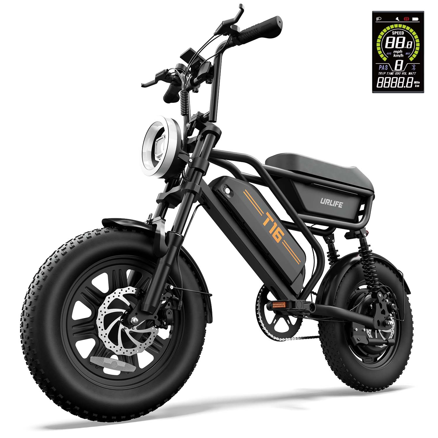 URLIFE T16 16*3.0 Inch Electric Bike