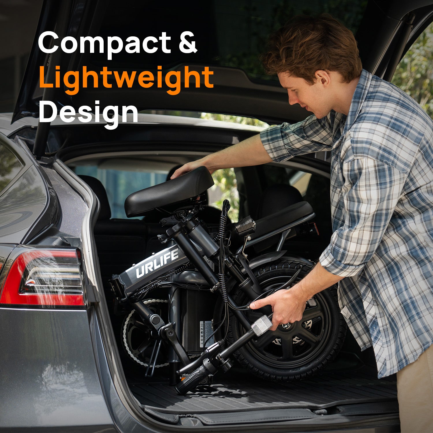 URLIFE F1L 14 INCH ELECTRIC FOLDING BIKE