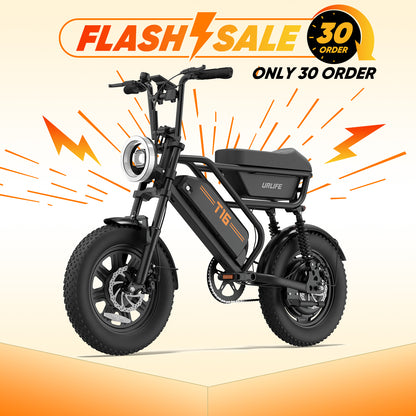 URLIFE T16 16*3.0 Inch Electric Bike