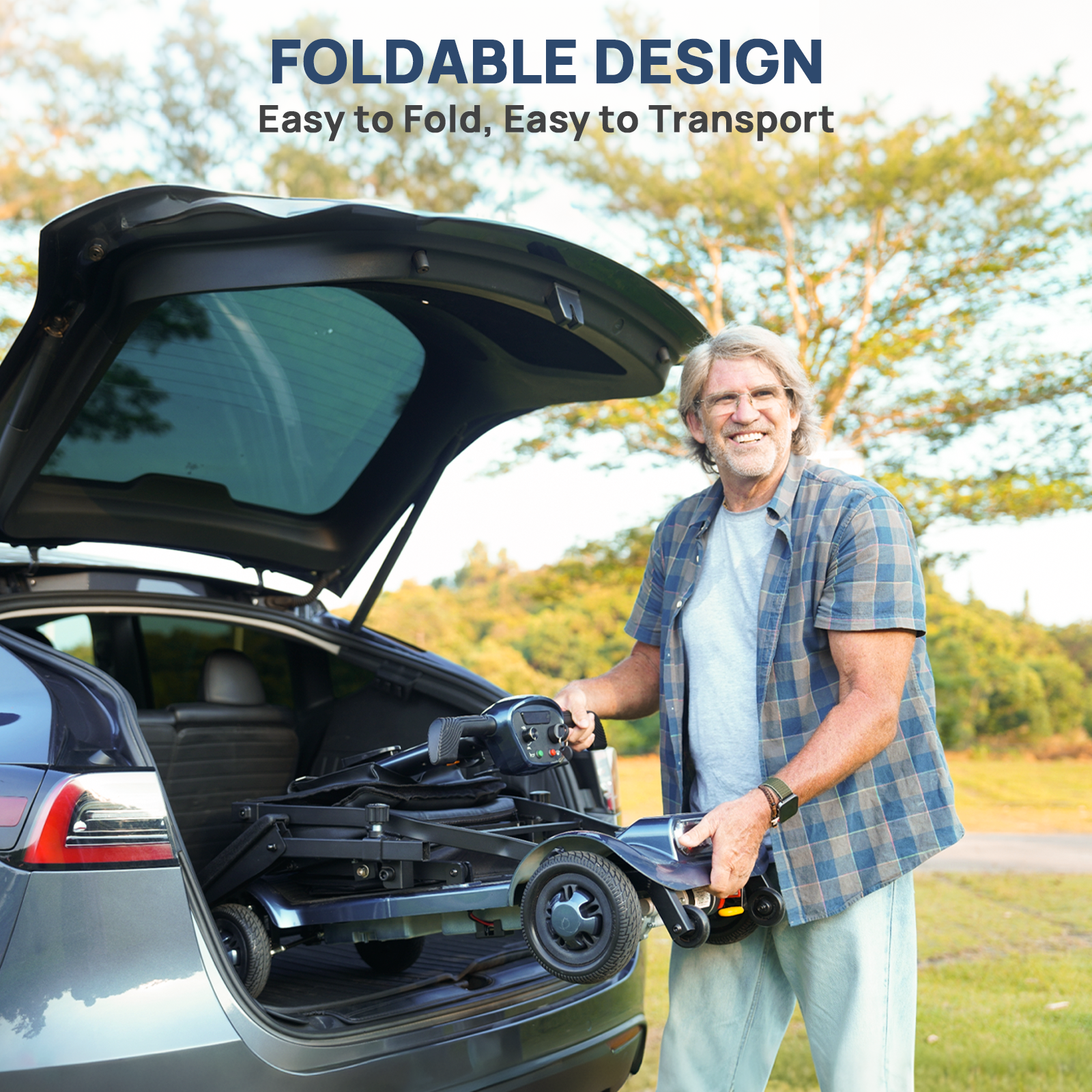X17 Foldable Lightweight Mobility Scooter
