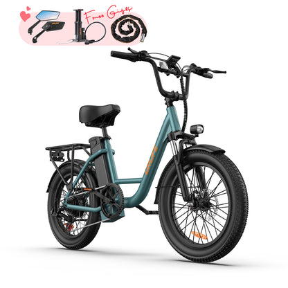 URLIFE E20 20*3.0 Fat Tire Commuting Electric Bike