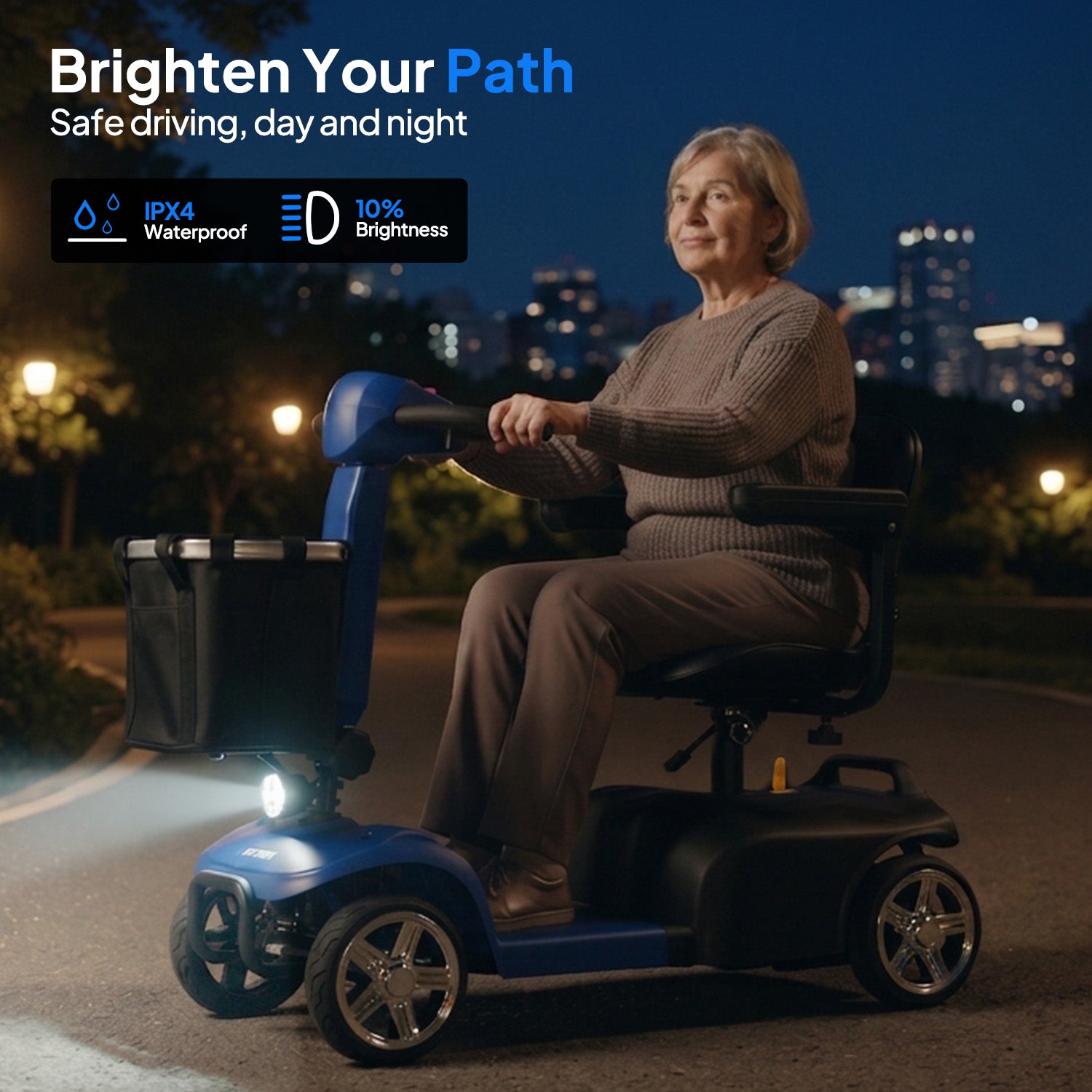 X02 Foldable Lightweight Mobility Scooter