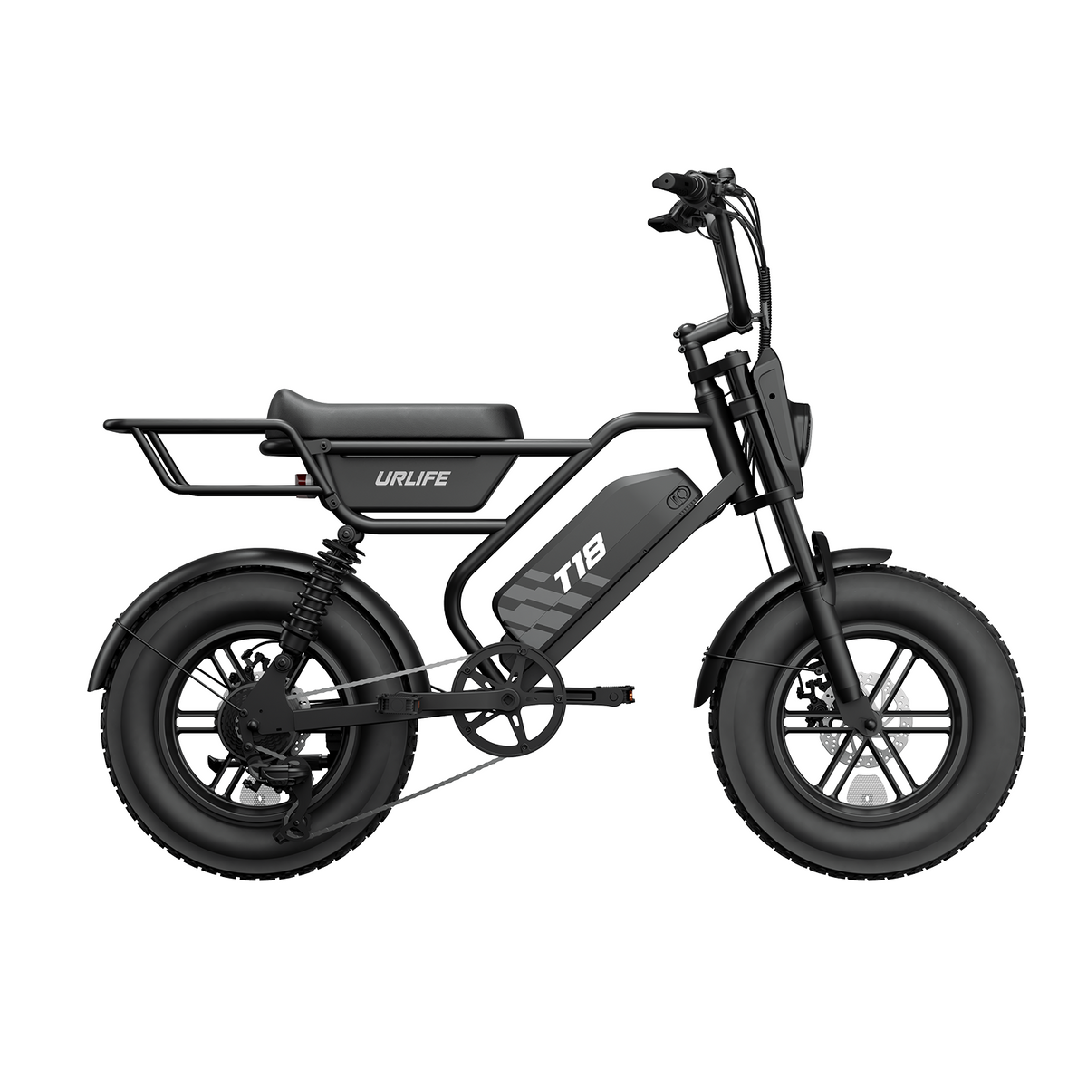 URLIFE T18 16" Fat Tire 48V 15.6Ah Electric Bike
