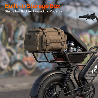 URLIFE T18 16" Fat Tire 48V 15.6Ah Electric Bike