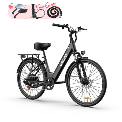 URLIFE E26 26 Inch Urban Commuting Electric Bike