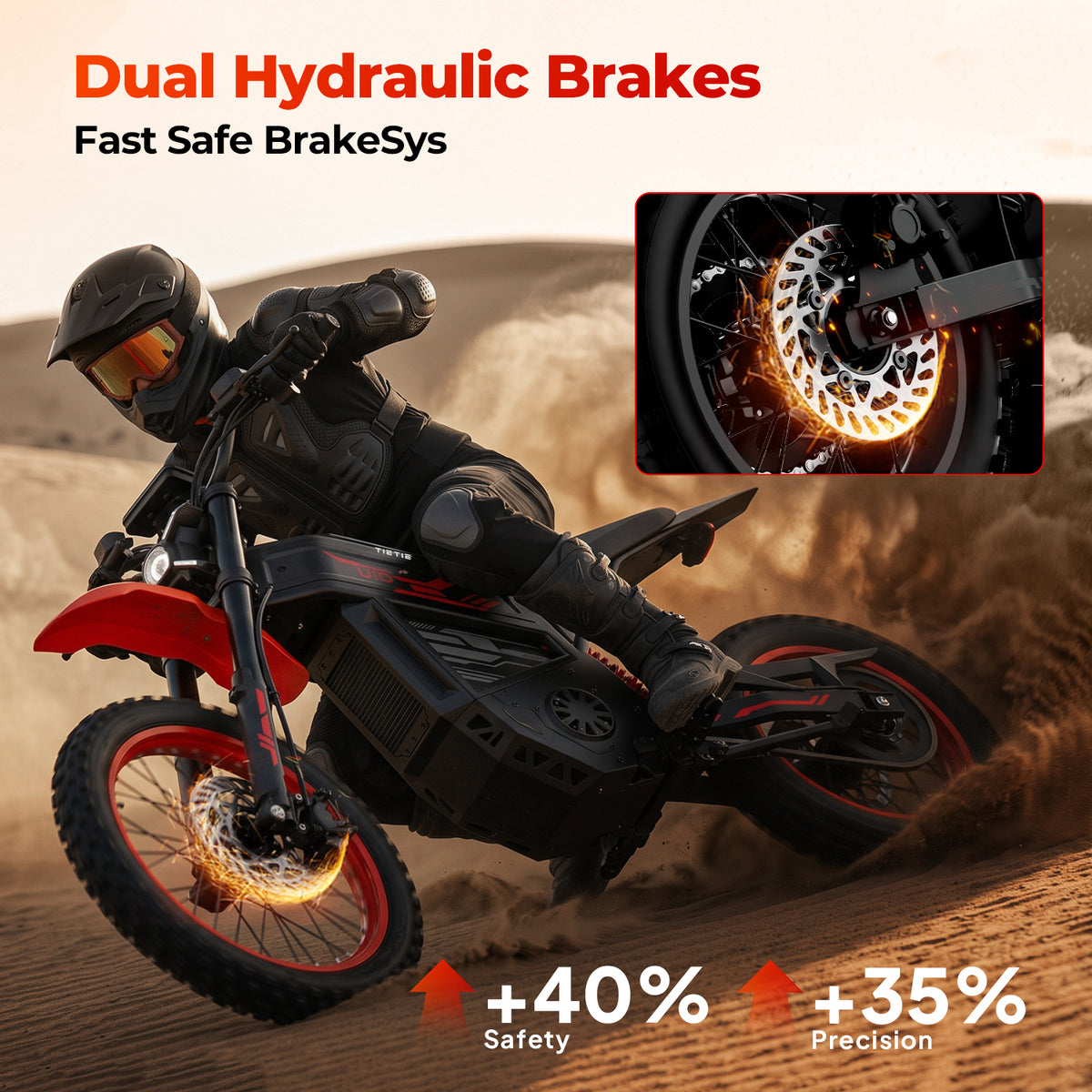 U10 Electric Dirt Bike For Teens & Adults