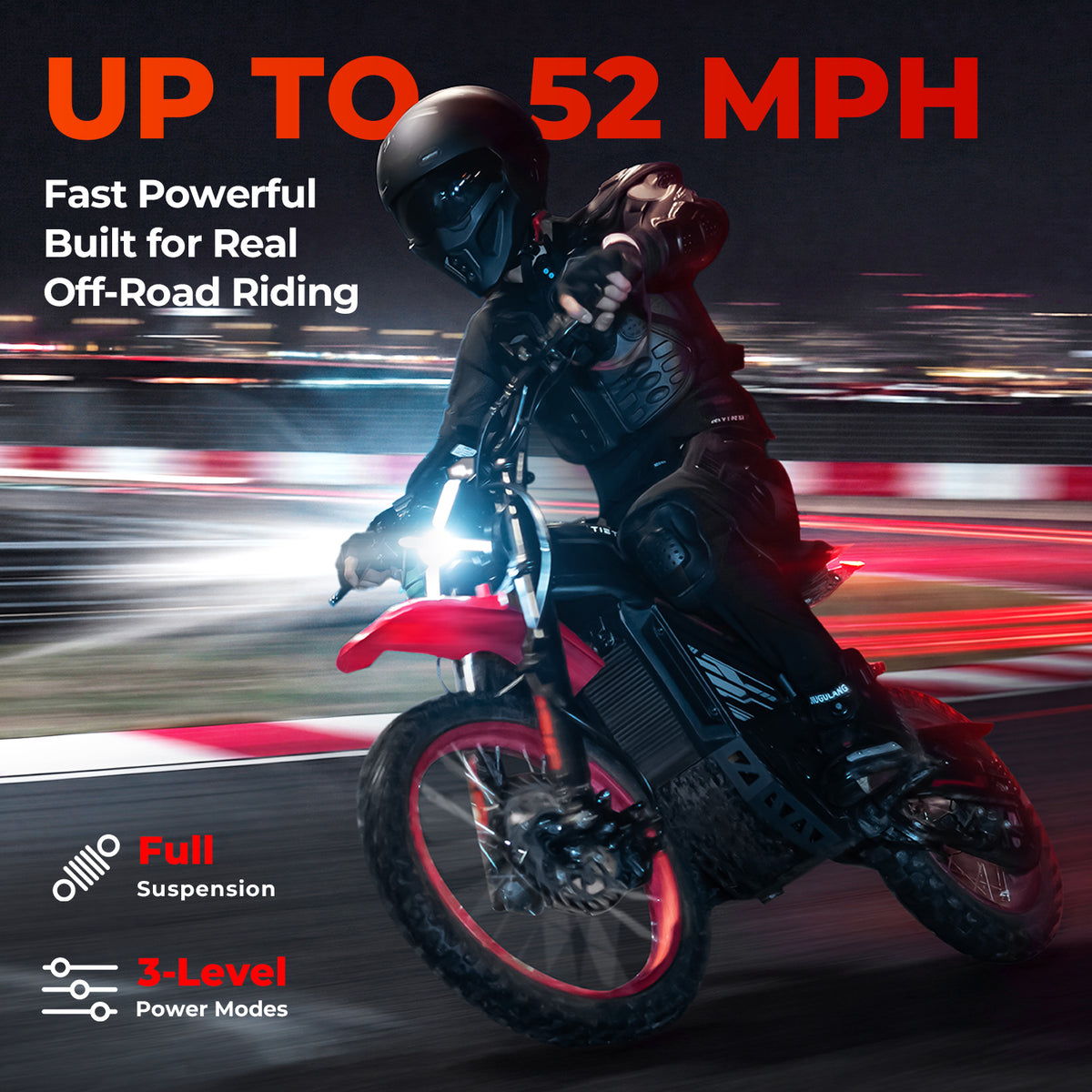 U10 Electric Dirt Bike For Teens & Adults