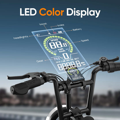 URLIFE T16 16*3.0 Inch Electric Bike