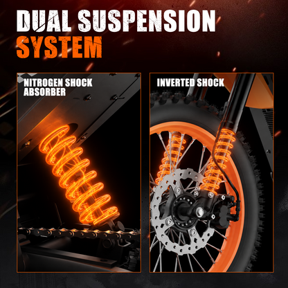E2 Electric Dirt Bike For Teens & Adults