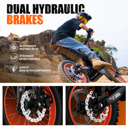 E2 Electric Dirt Bike For Teens & Adults