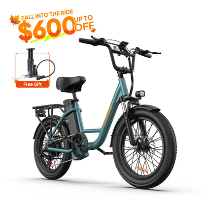 URLIFE E20 20*3.0 Fat Tire Commuting Electric Bike