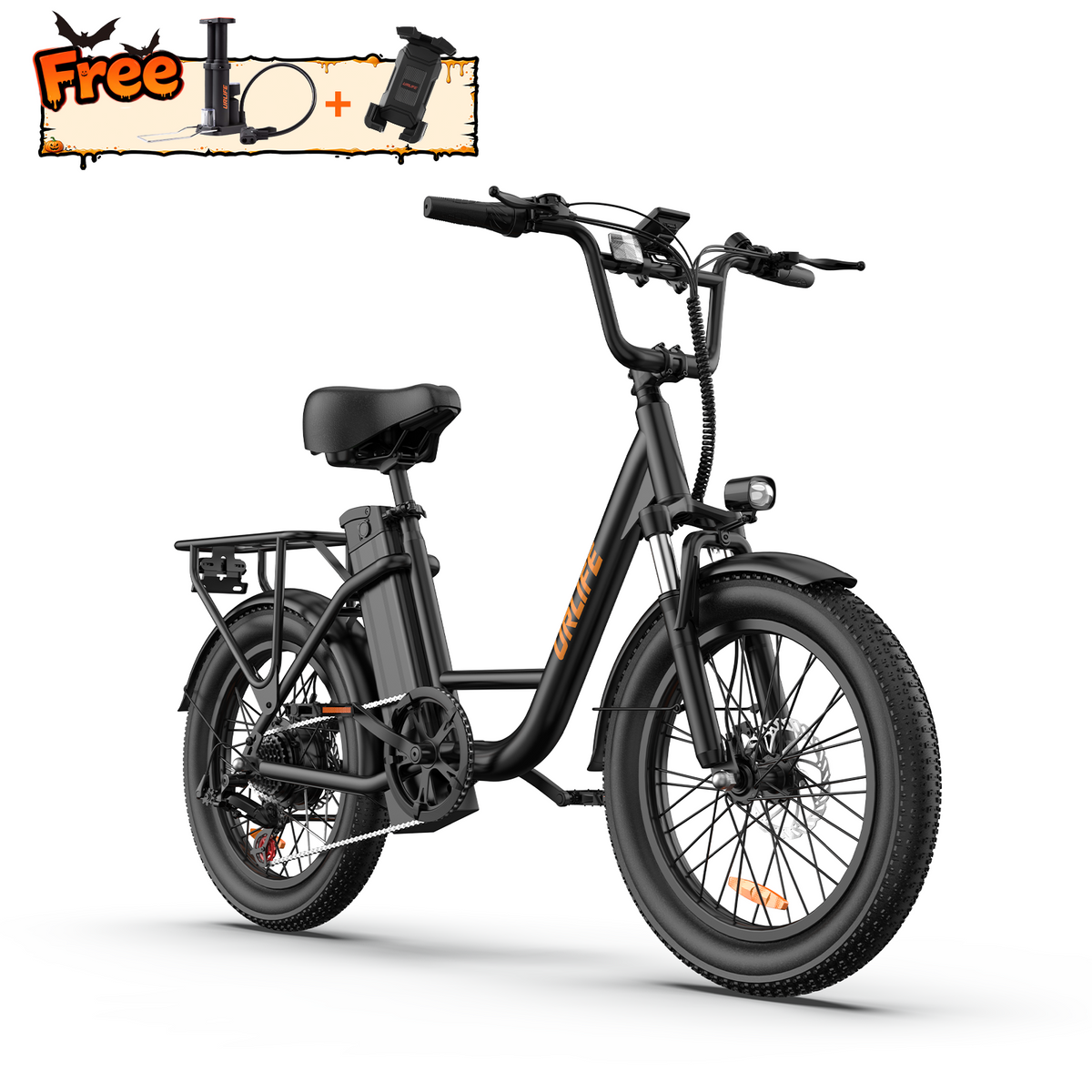 URLIFE E20 20*3.0 Fat Tire Commuting Electric Bike