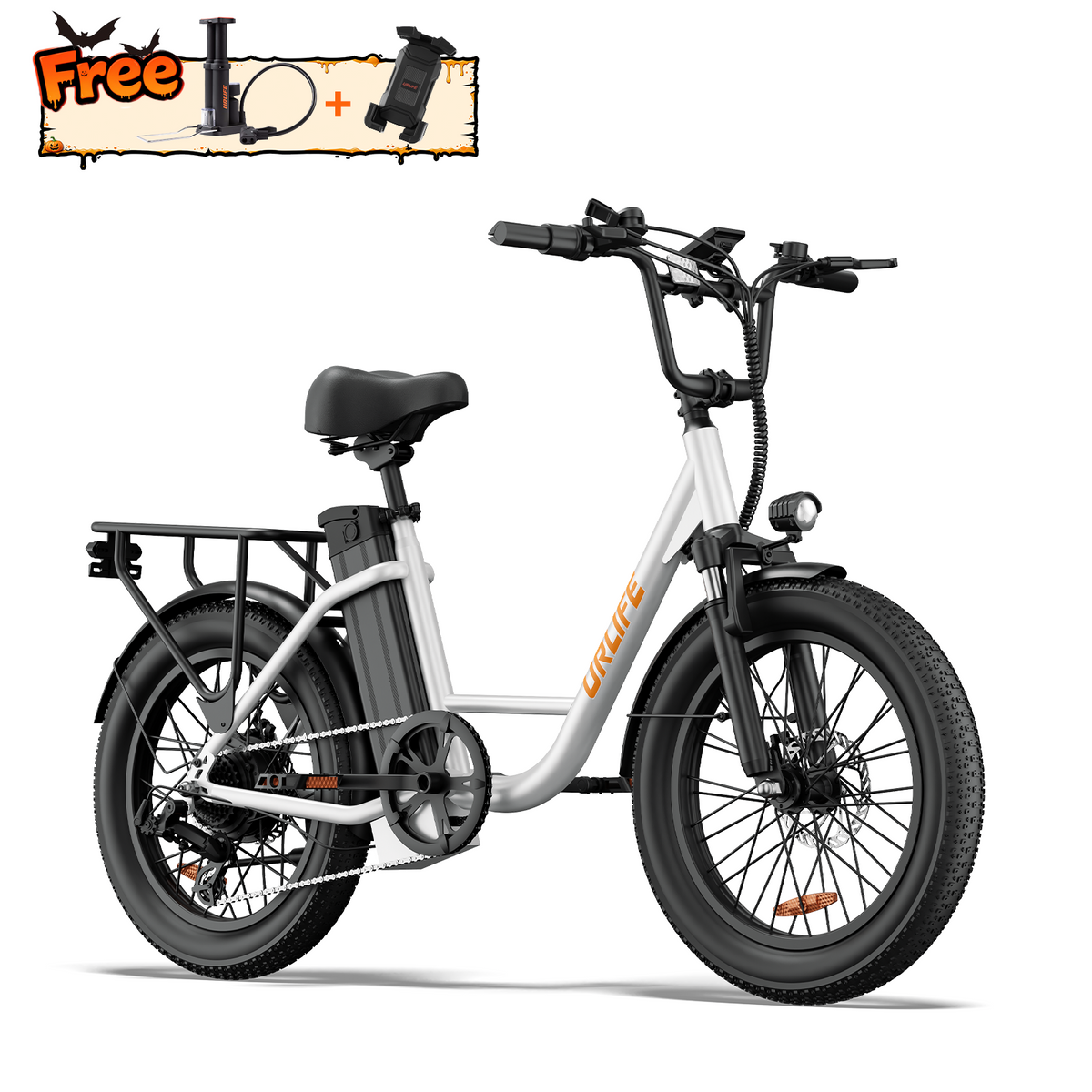 URLIFE E20 20*3.0 Fat Tire Commuting Electric Bike