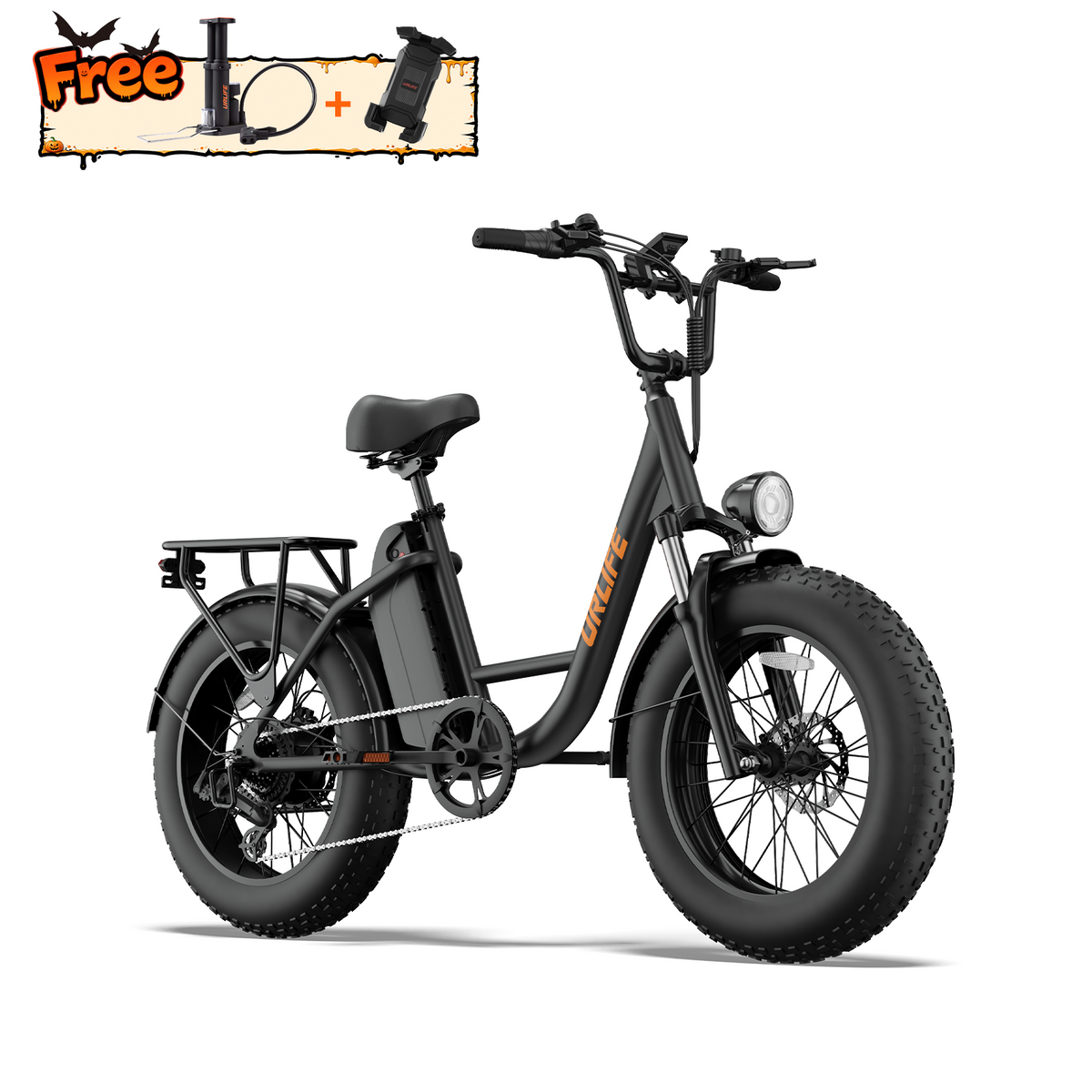 URLIFE E20 Pro 20*4.0 Inch Fat Tire Electric Bike
