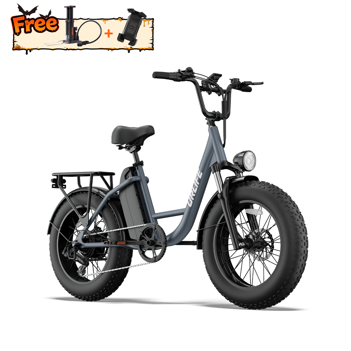 URLIFE E20 Pro 20*4.0 Inch Fat Tire Electric Bike