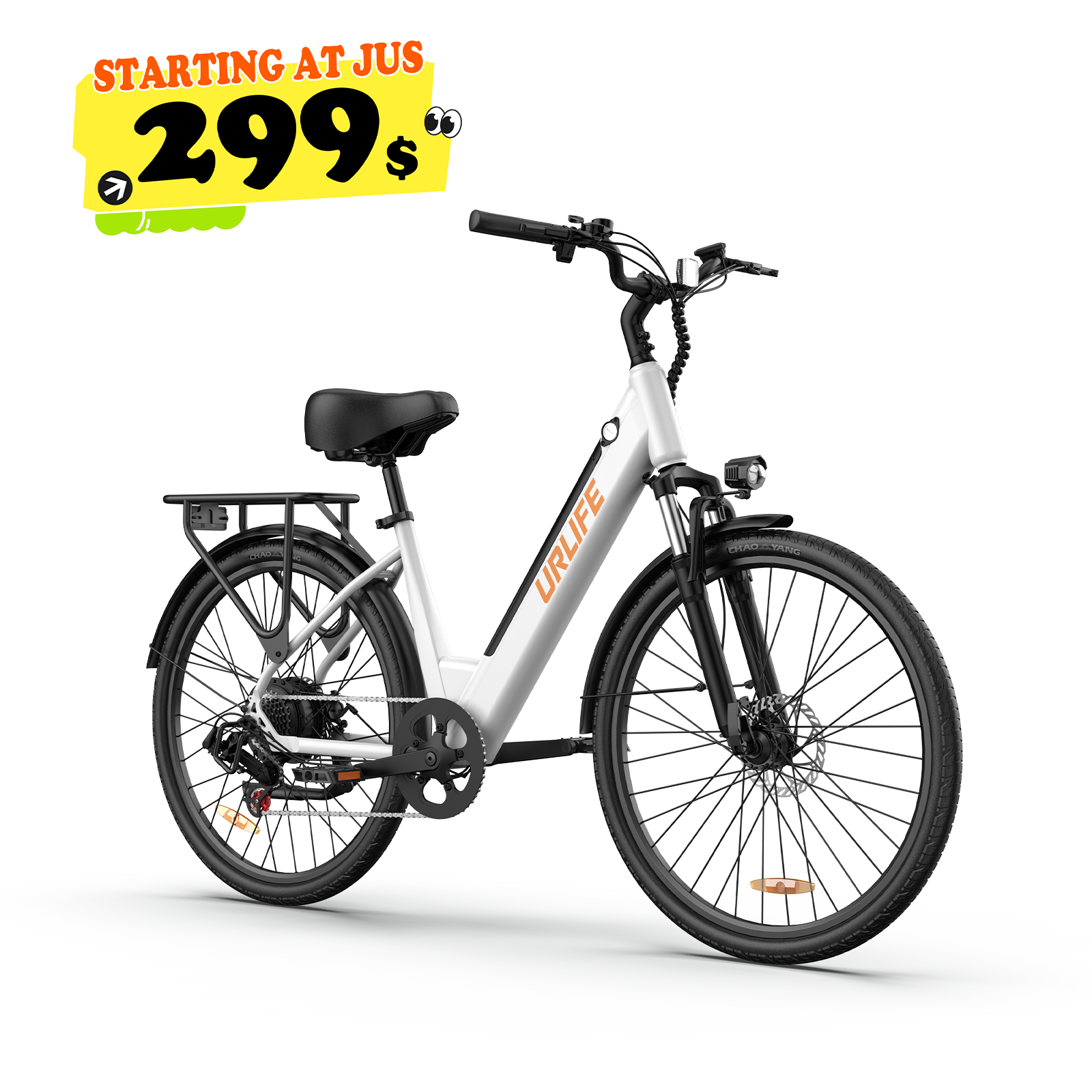 URLIFE E26 26 Inch Urban Commuting Electric Bike