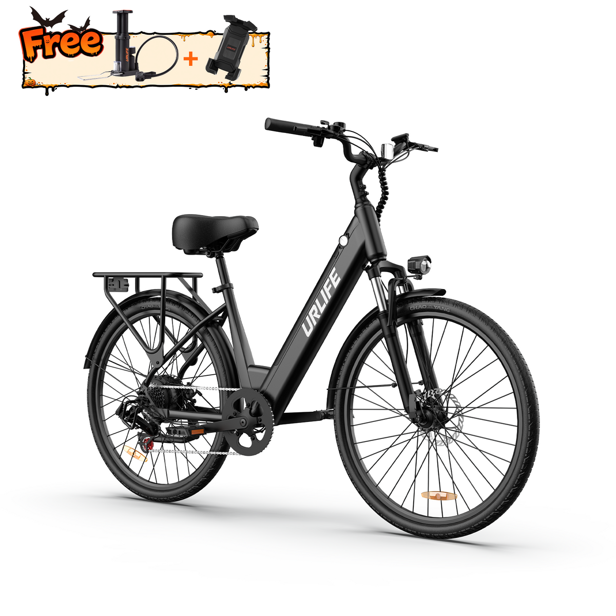 URLIFE E26 26 Inch Urban Commuting Electric Bike