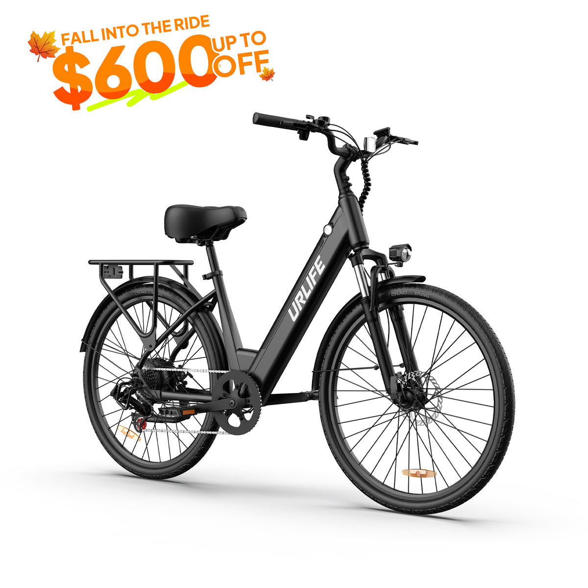 URLIFE E26 26 Inch Urban Commuting Electric Bike