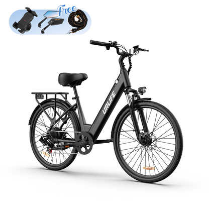 URLIFE E26 26 Inch Urban Commuting Electric Bike