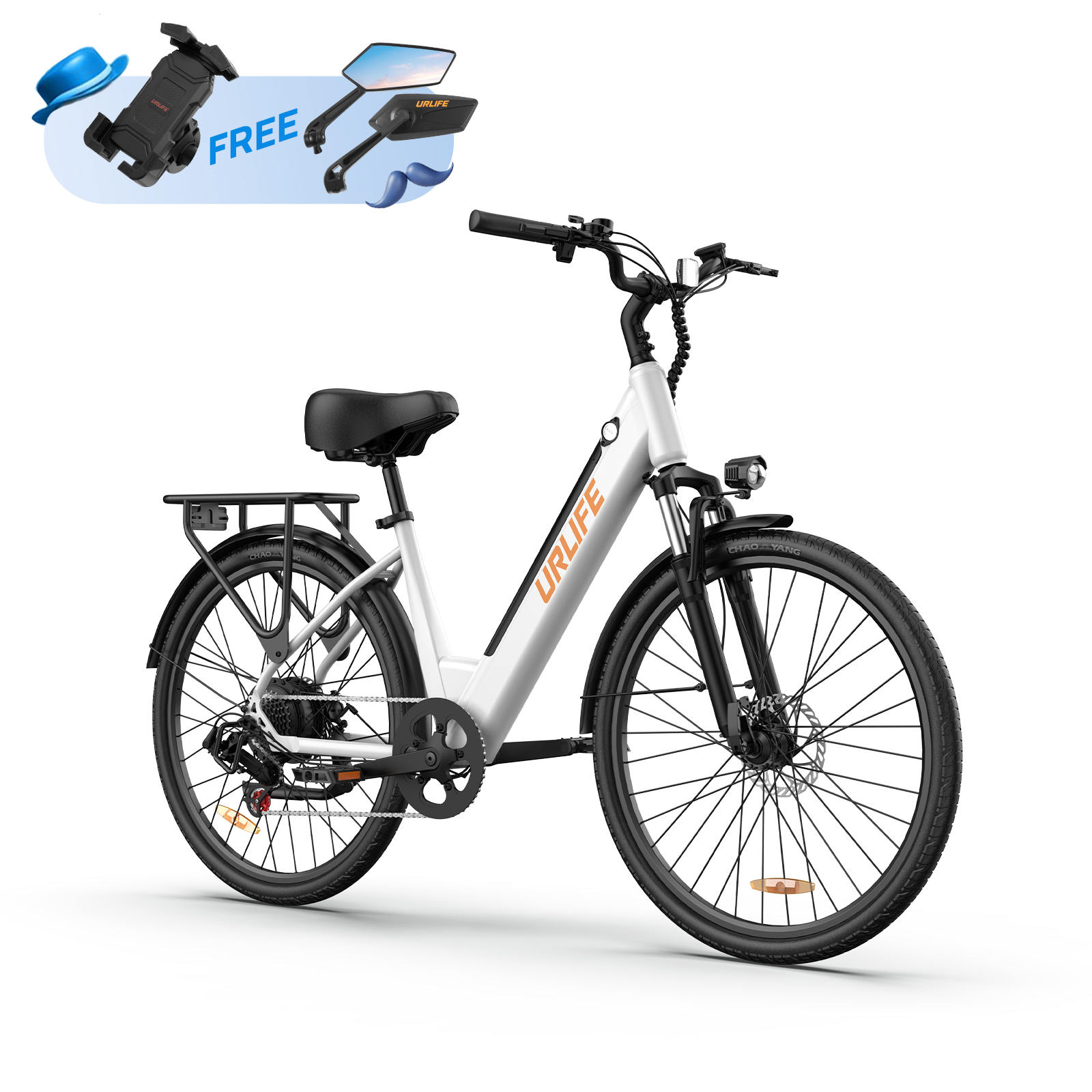 URLIFE E26 26 Inch Urban Commuting Electric Bike