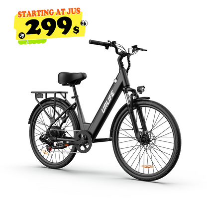 URLIFE E26 26 Inch Urban Commuting Electric Bike