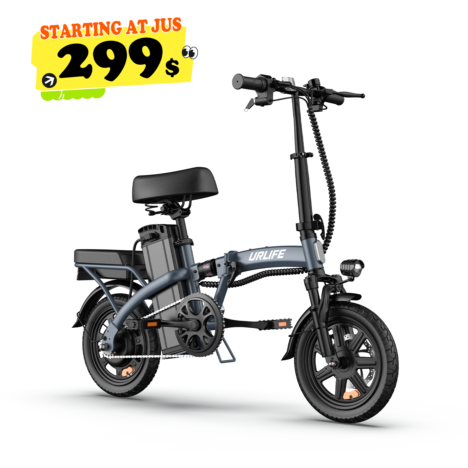 URLIFE F1L 14 Inch Electric Folding Bike