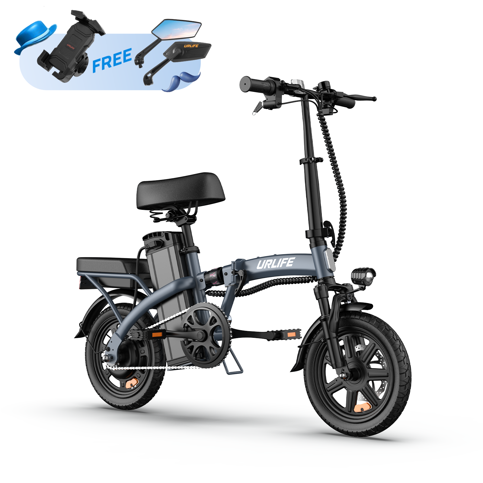 URLIFE F1L 14 Inch Electric Folding Bike