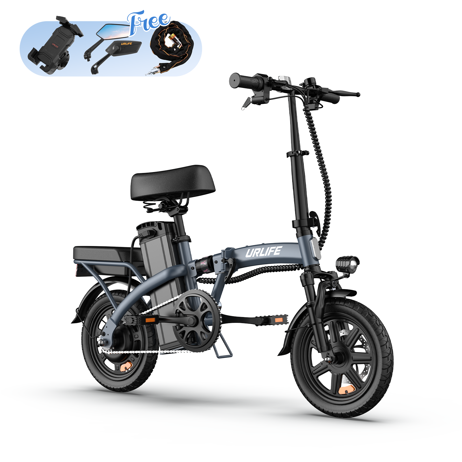 URLIFE F1L 14 Inch Electric Folding Bike