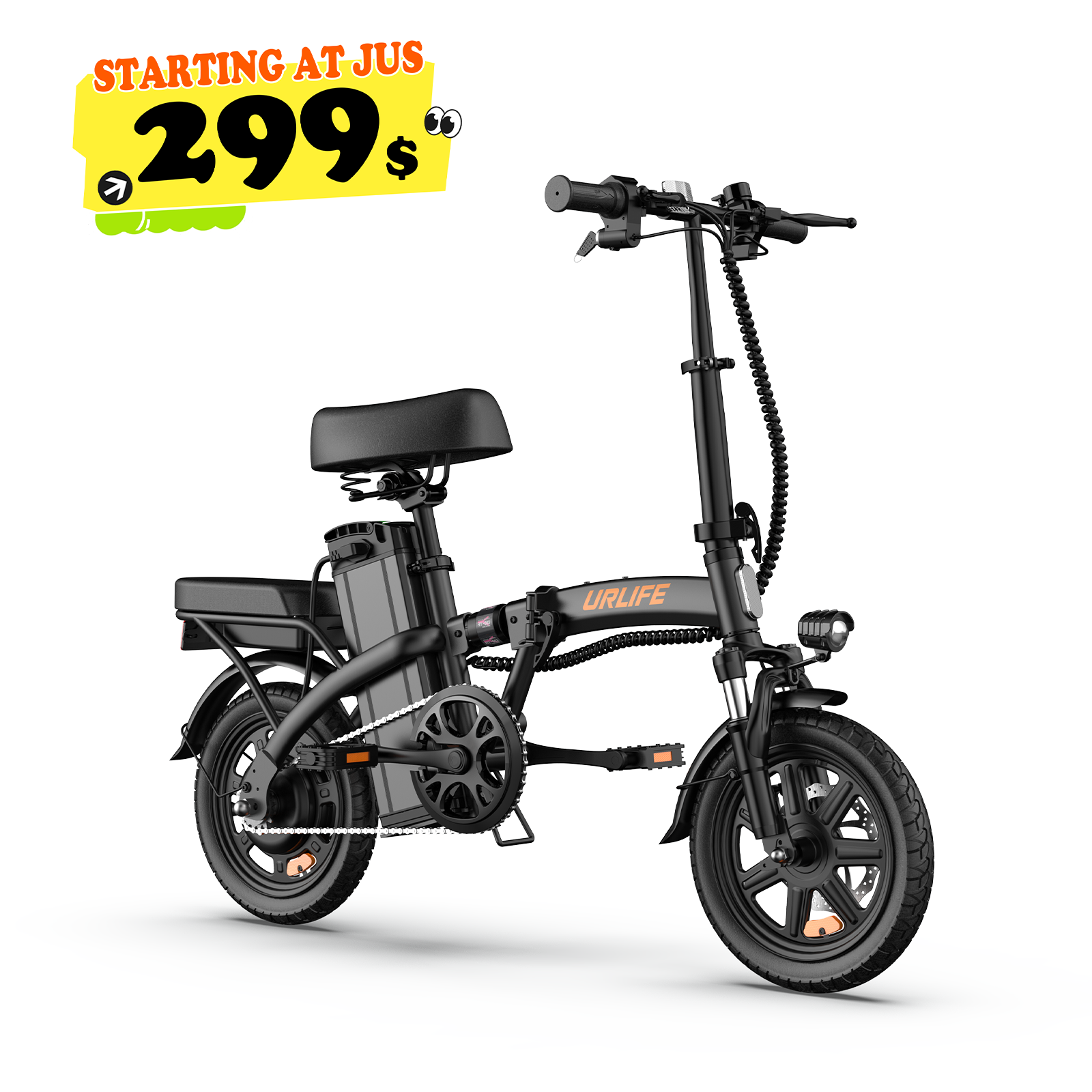 URLIFE F1L 14 Inch Electric Folding Bike