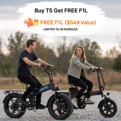 URLIFE T5 20*4.0 Inch Fat Tire Electric Bike